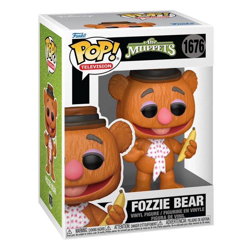 The Muppets POP! Television Vinyl Figure Fozzie Bear 9 cm | 0889698862363