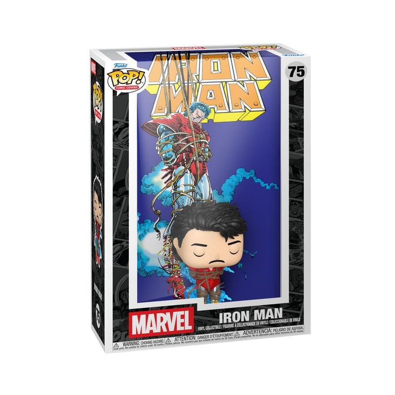 Marvel POP! Comic Cover Vinyl Figurine IronMan'68 9 cm | 0889698863735