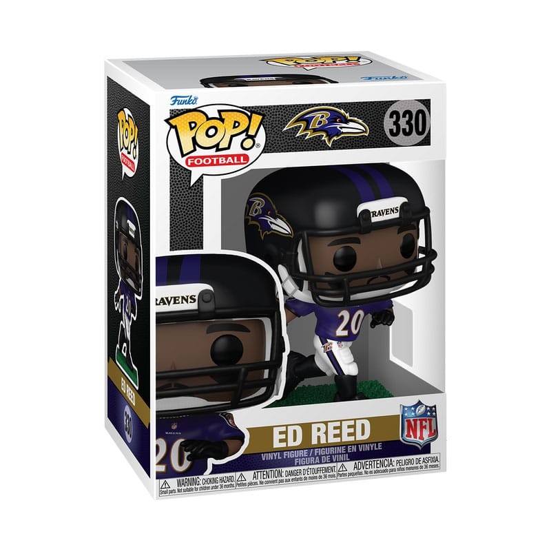 NFL: Legends POP! Sports Vinyl figurine Legends- Ed Reed(Ravens) 9 cm | 0889698863841