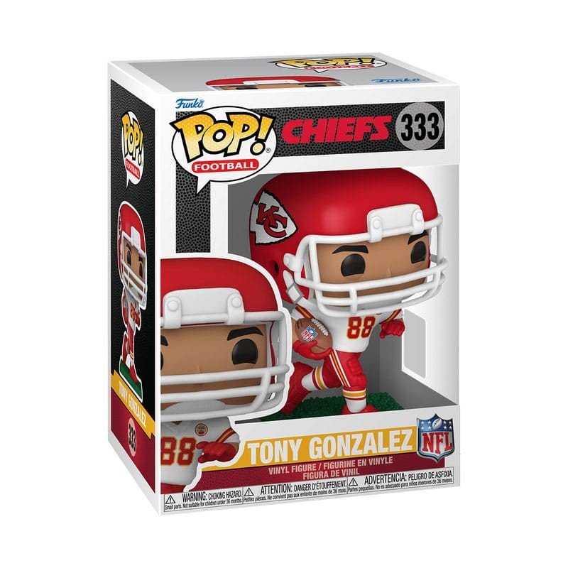 NFL: Legends POP! Sports Vinyl figurine Legends- Tony Gonzalez(Chiefs) 9 cm | 0889698863872