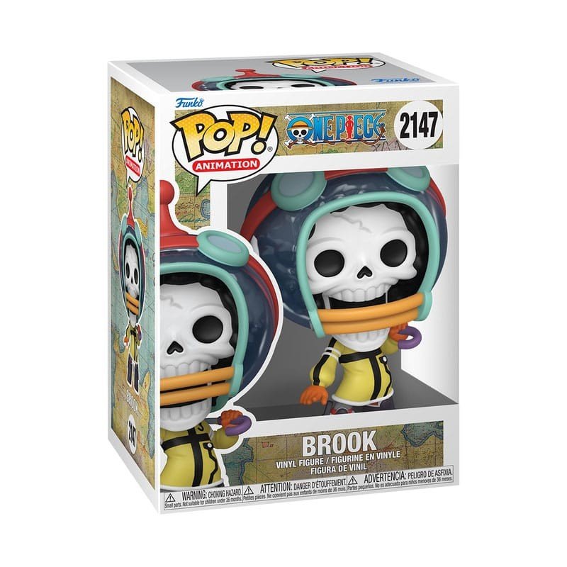 One Piece POP! Animation Figure Brook (Egg) 9 cm | 0889698865166