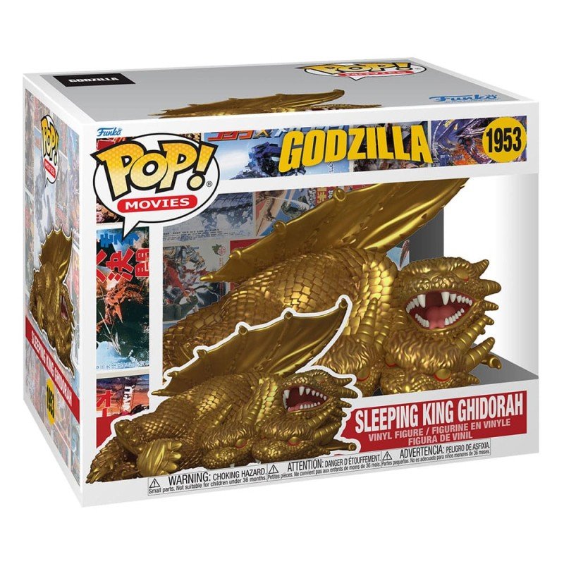 Godzilla Super Sized POP! Movies Vinyl Figure Sleeping King Ghidorah 15 cm | 0889698865258