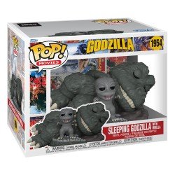 Godzilla Super Sized POP! Movies Vinyl Figure Sleeping Godzilla with Minilla 15 cm | 0889698865265