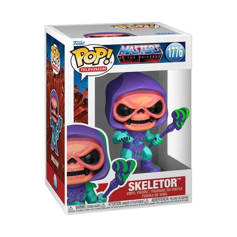 Masters of the Universe POP! Television Vinyl Figure Skeletor (Comic Deco) 9 cm | 0889698866064