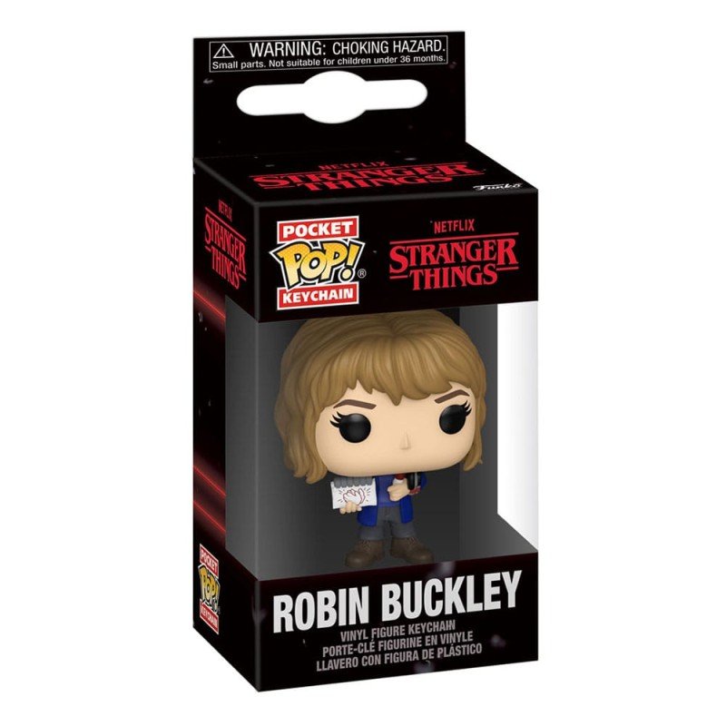 Stranger Things POP! Vinyl Keychains 4 cm Robin Buckley Display (12) | 0889698866156