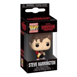 Stranger Things présentoir porte-clés Pocket POP! Vinyl Steve Harrington 4 cm (12) | 0889698866163
