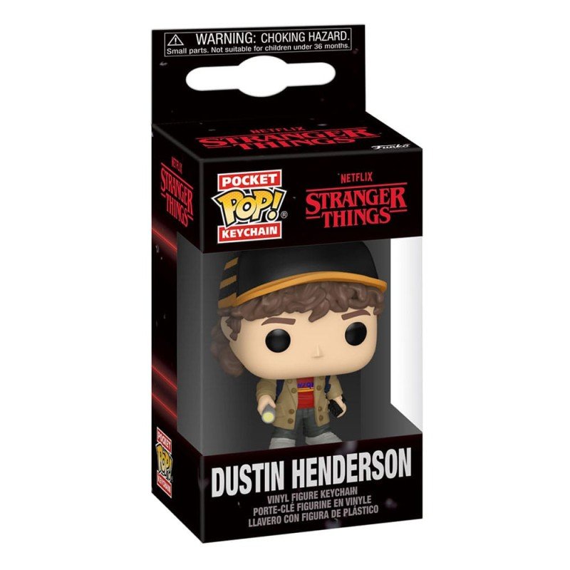 Stranger Things POP! Vinyl Keychains 4 cm Dustin Henderson Display (12) | 0889698866170