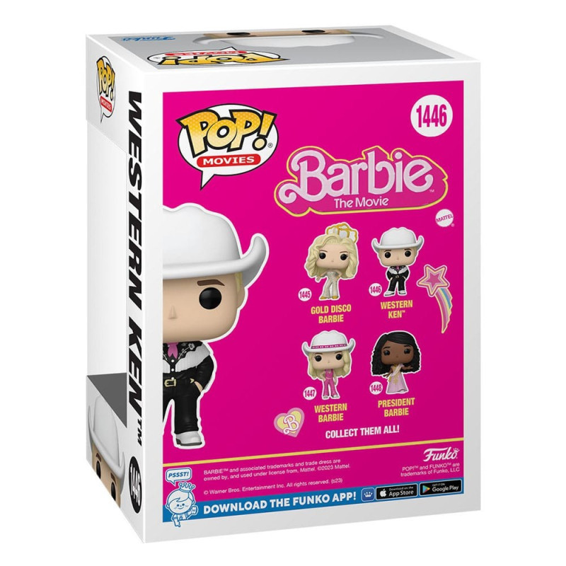 Barbie Figurine Funko POP! Movies Vinyl Western Ken 9 cm