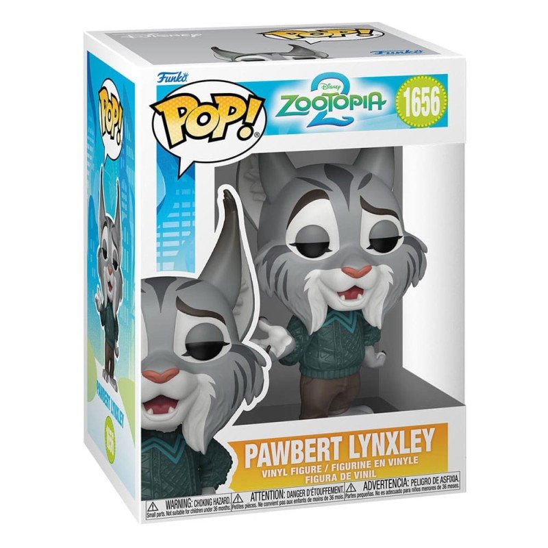 Zootopie 2 POP! Movies Vinyl figurine Pawbert Lynxley 9 cm | 0889698866385