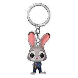 Zootopie 2 présentoir porte-clés Pocket POP! Vinyl Judy Hopps 4 cm (12)
