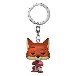 Zootopie 2 présentoir porte-clés Pocket POP! Vinyl Nick Wilde 4 cm (12)
