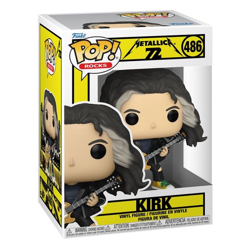 Metallica POP! Rocks Vinyl Figurine Kirk (72 Seasons) 9 cm | 0889698870764
