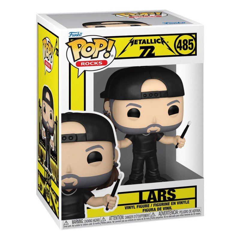 Metallica POP! Rocks Vinyl Figurine Lars (72 Seasons) 9 cm | 0889698870771