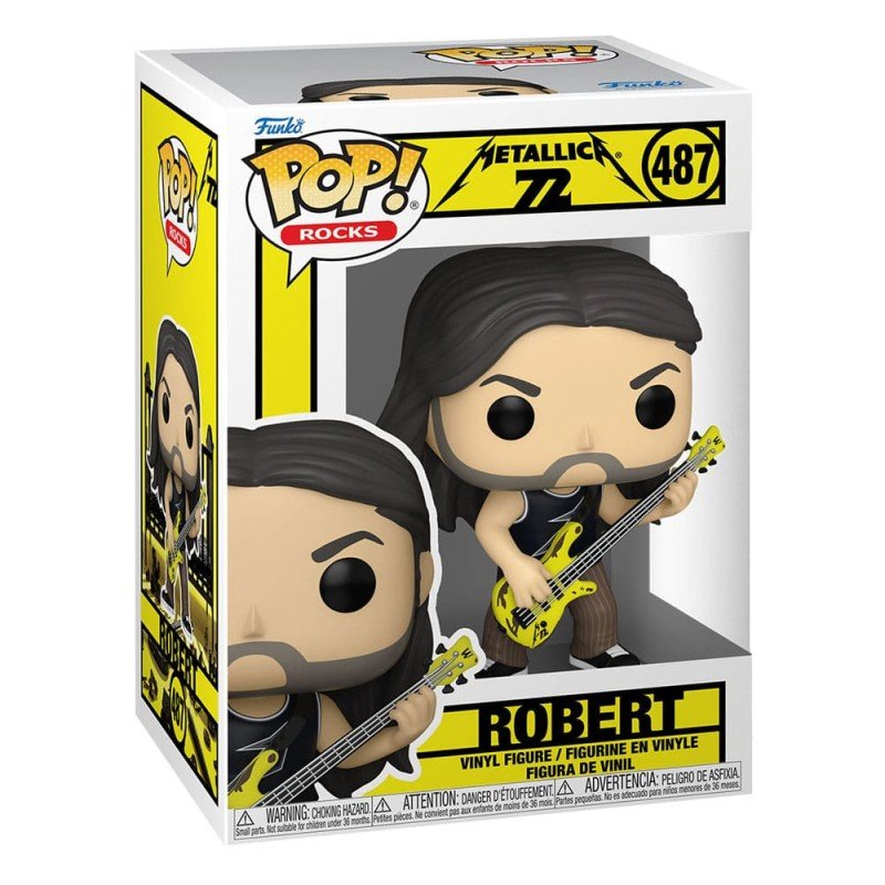 Metallica POP! Rocks Vinyl Figurine Robert (72 Seasons) 9 cm | 0889698870788