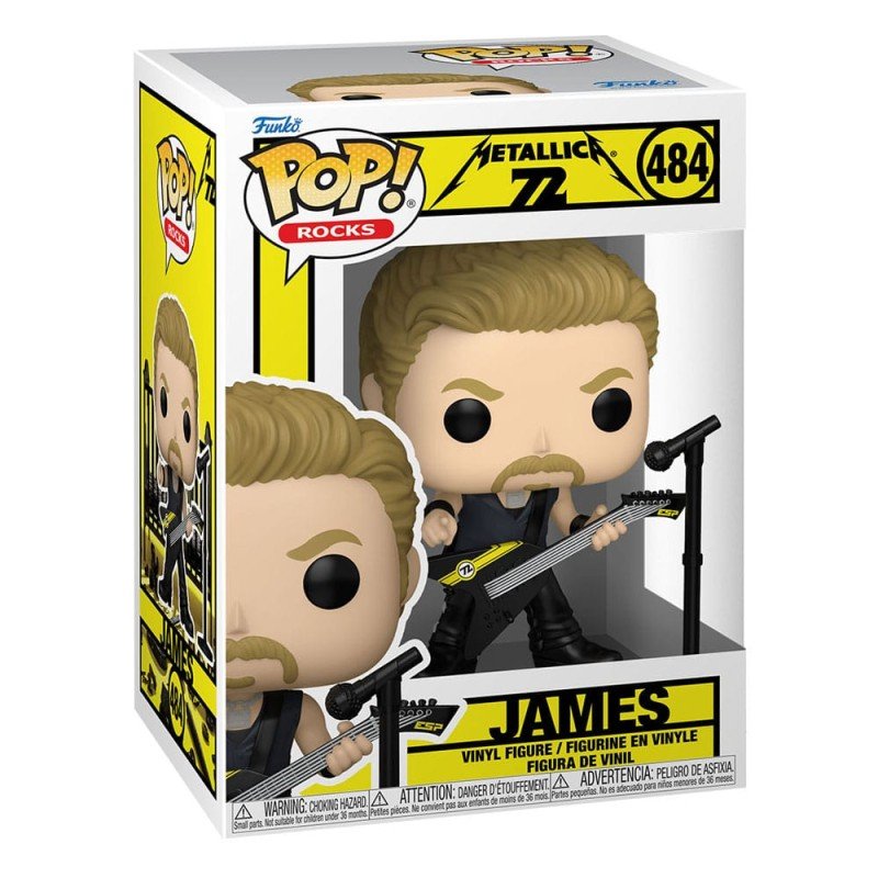 Metallica POP! Rocks Vinyl Figurine James (72 Seasons) 9 cm | 0889698870795