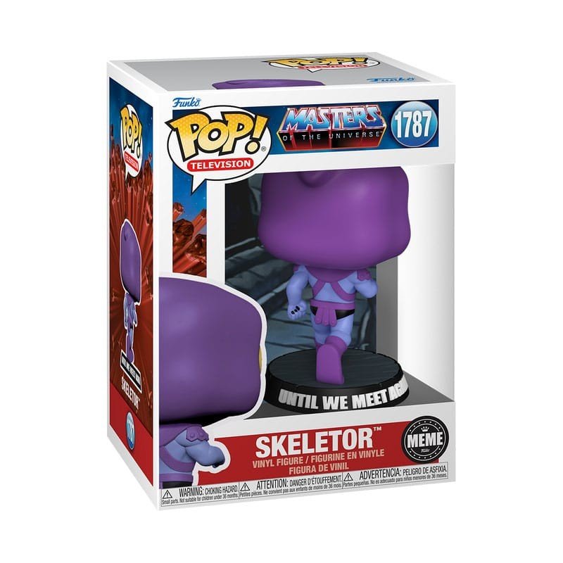 Masters of the Universe POP! Animation Vinyl figurine Meme - Skeletor Running Away 9 cm | 0889698883009