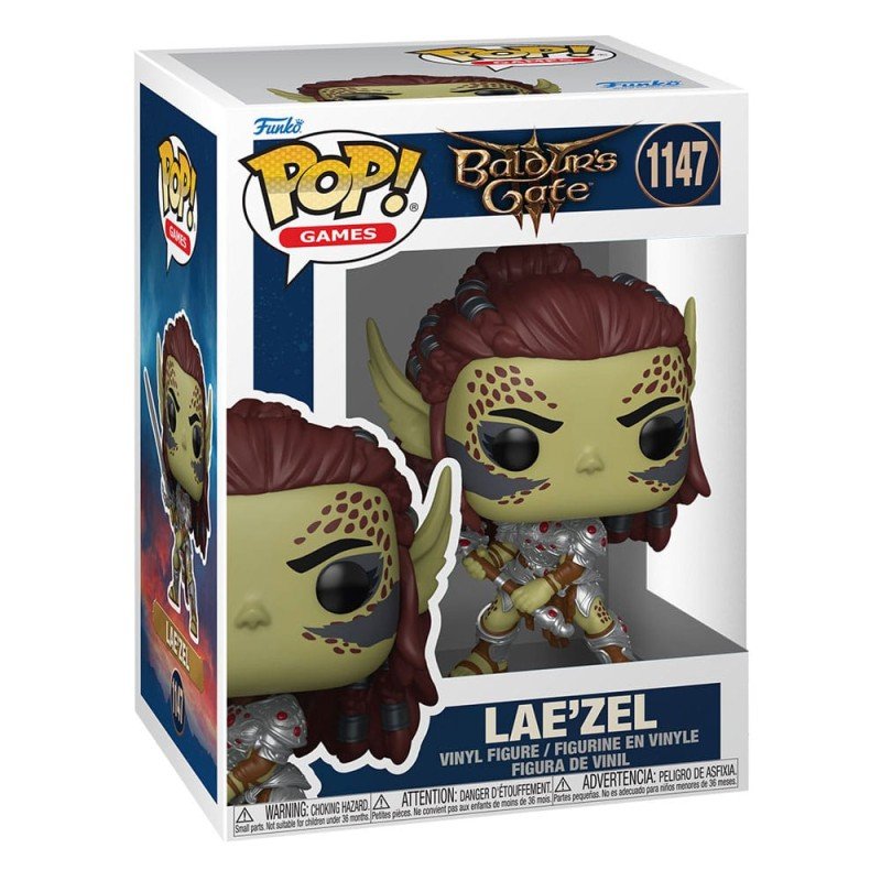 Baldur's Gate 3 POP! Games Vinyl figurine Lae'zel w/Sword 9 cm | 0889698883481