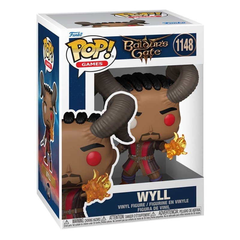 Baldur's Gate 3 POP! Games Vinyl figurine Wyll 9 cm | 0889698883498