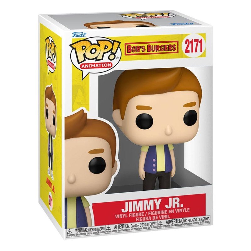 Bob's Burgers POP!TV Vinyl figurine Jimmy Jr. 9 cm | 0889698883702