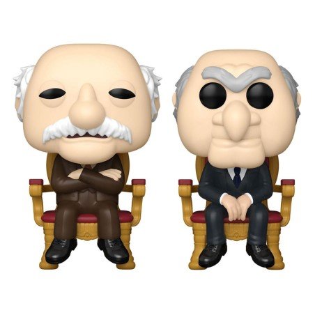 The Muppets POP! Television Vinyl pack 2 figurines Waldorf & Statler 9 cm | 0889698884051