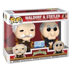 The Muppets POP! Television Vinyl pack 2 figurines Waldorf & Statler 9 cm | 0889698884051