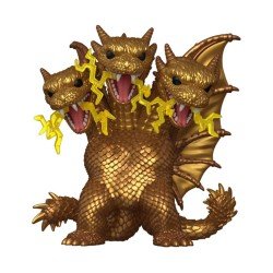 *heo Exclusive Edition* Godzilla Figurine Super Sized POP! Movies Vinyl King Ghidora (Electric) 15 cm