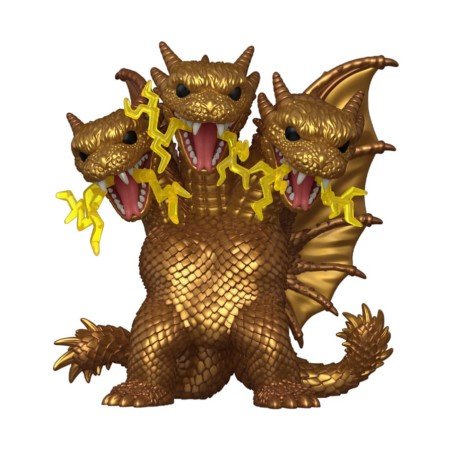 *heo Exclusive Edition* Godzilla Figurine Super Sized POP! Movies Vinyl King Ghidora (Electric) 15 cm | 0889698884075