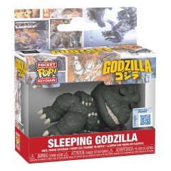Godzilla présentoir porte-clés Pocket POP! Sleeping Godzilla 4 cm (12) | 0889698885355