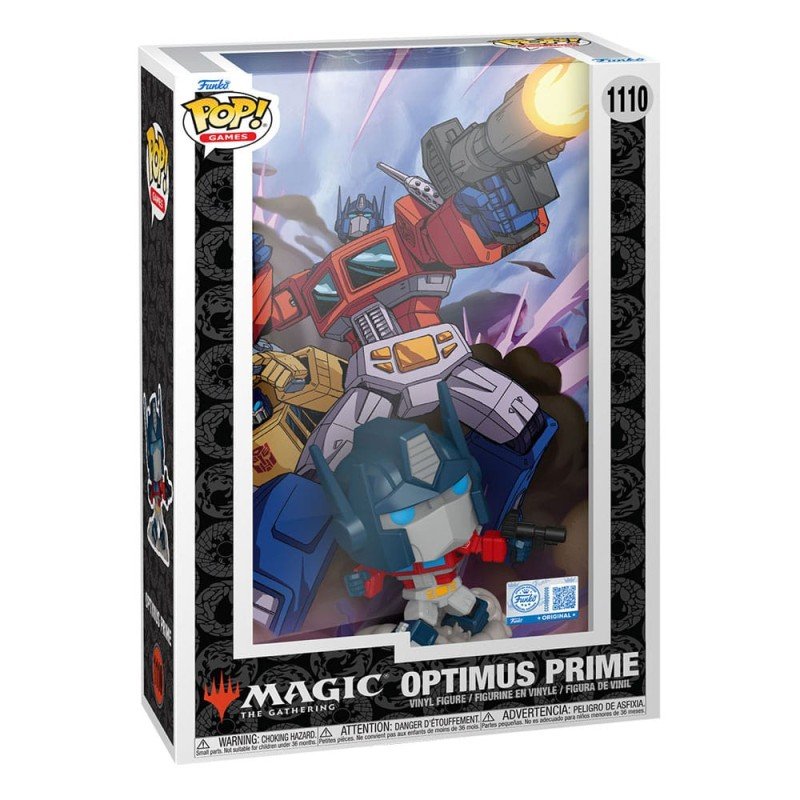 Transformers X MTG POP! Comic Covers Vinyl Figurine Optimus Prime (Magic the Gathering) 9 cm | 0889698886437