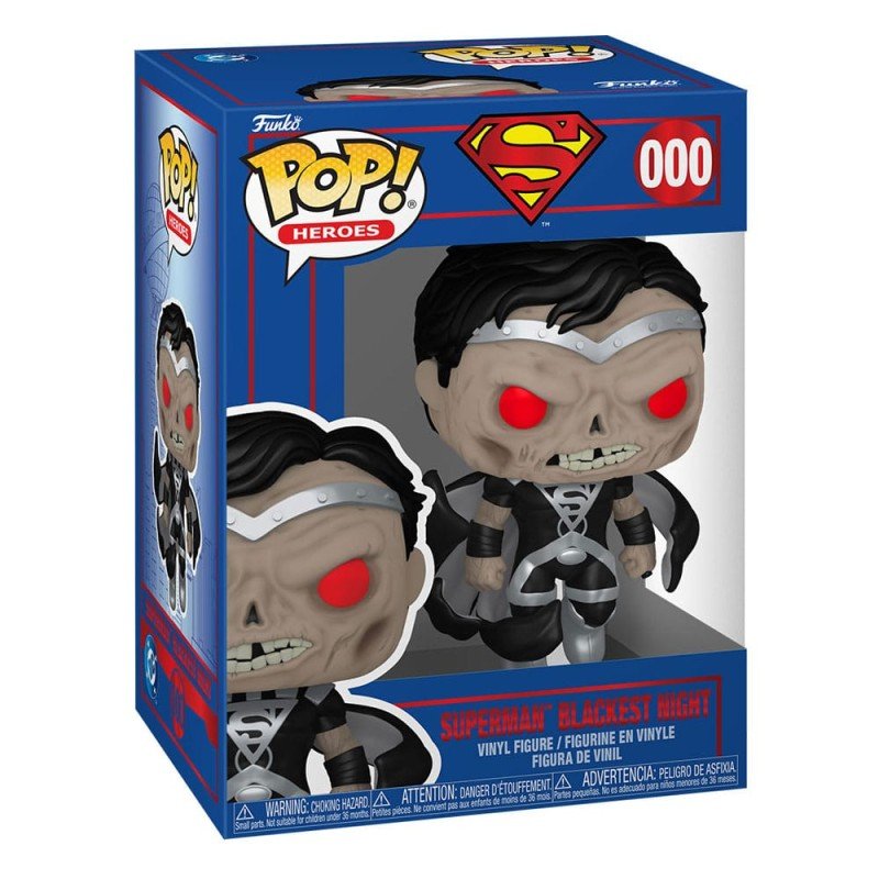 DC Comics POP! Heroes Vinyl figurine Superman Blackest Night 9 cm | 0889698889551