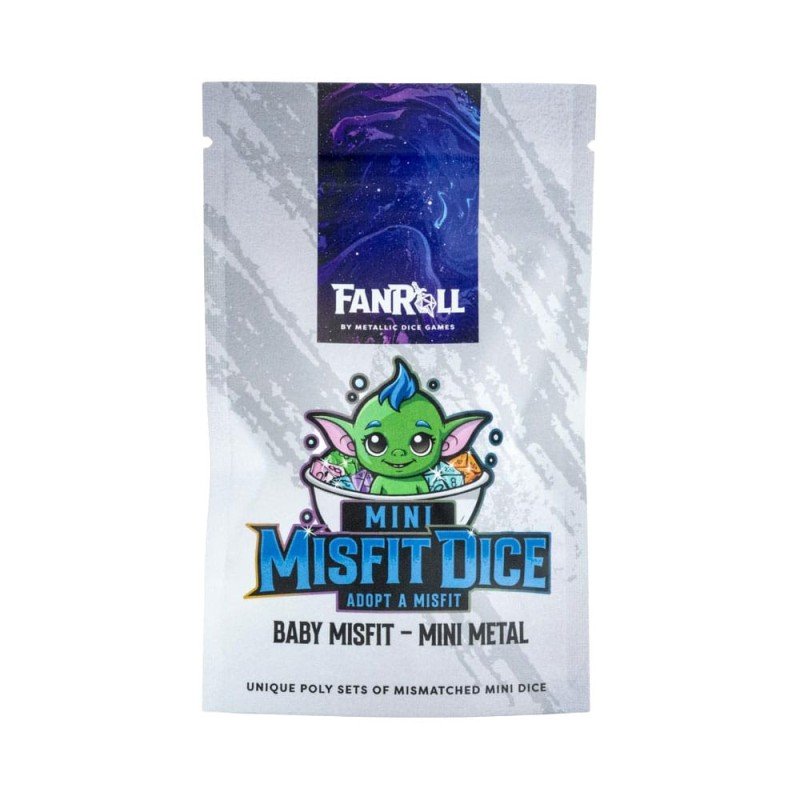 Misfit Adopt a Misfit Mini Blind Bag Baby Misfit - Mini Metal Assortment (12) | 0687700235620