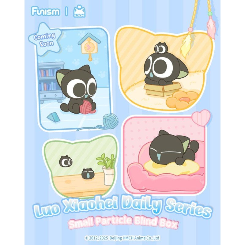 Luo Xiaohei Mini Figures Q face Series 1 3 cm Display (4) | 6972407210396