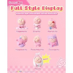 Kobitos Blind Box Mini Figures Gym Challenges Series 8 cm Display (6) | 6970834313826