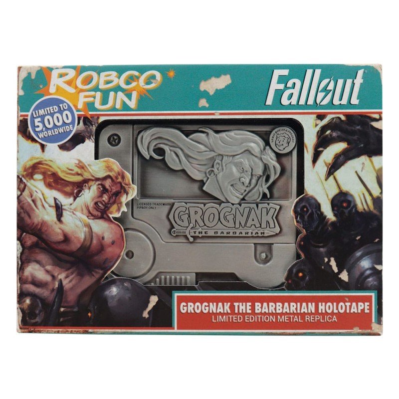 Fallout réplique Grognak the Barbarian Holotape | 5060948294577