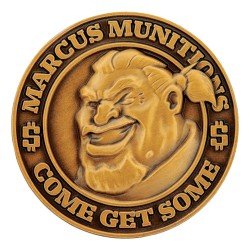 Borderlands Collectable Coin Marcus Munitions Limited Edition 