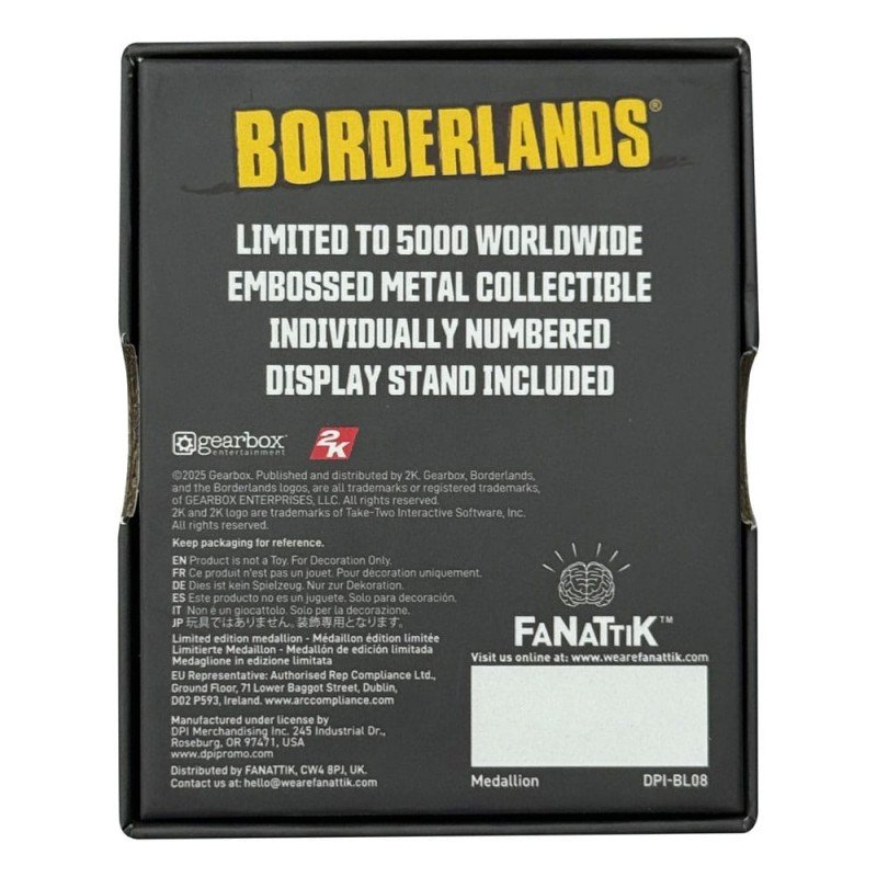 Borderlands réplique 1/1 Bandit Mask | 0840316428651