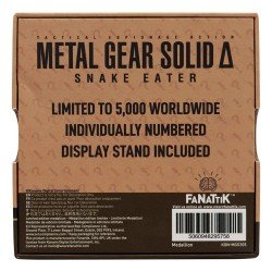Metal Gear Solid Delta médaillon Cobra Unit Limited Edition | 5060948295758