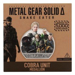 Metal Gear Solid Delta médaillon Cobra Unit Limited Edition | 5060948295758