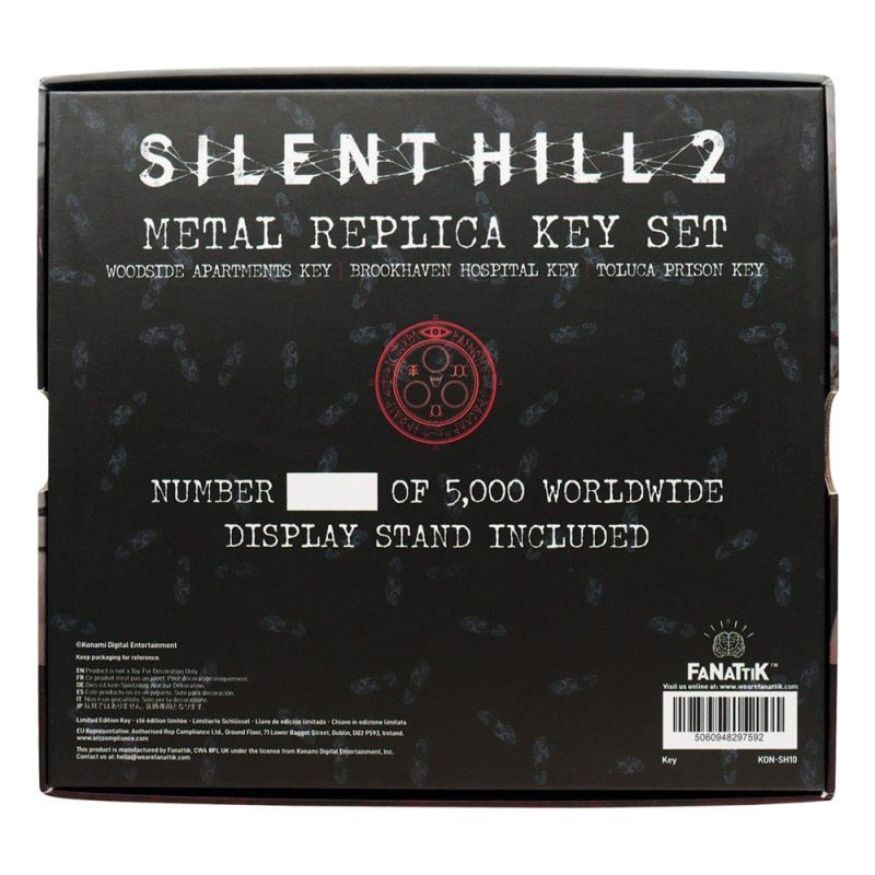 Silent Hill 2 set 3 répliques Keys | 5060948297592