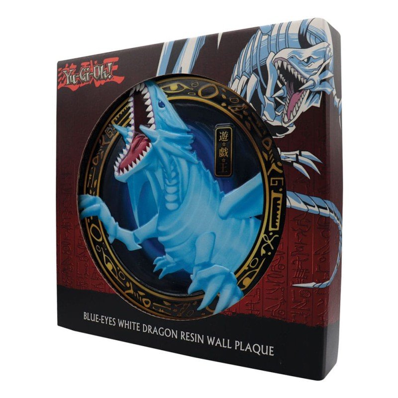 Yu-Gi-Oh! Resin Plaque Blue-Eyes White Dragon | 5060948297394