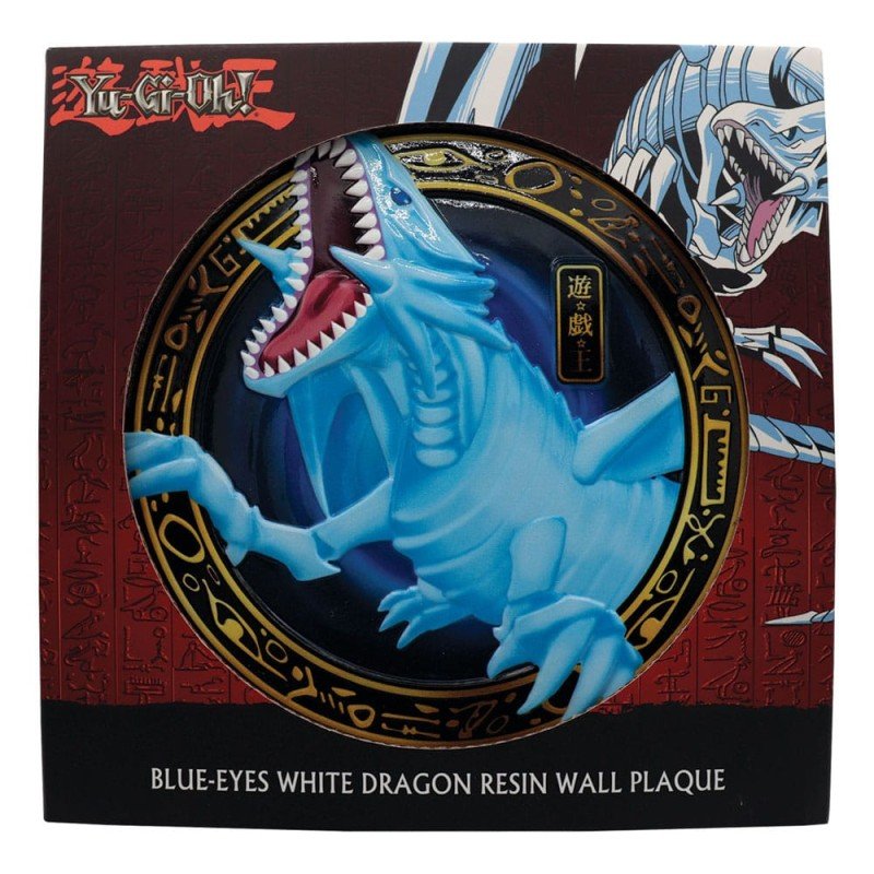 Yu-Gi-Oh! Resin Plaque Blue-Eyes White Dragon | 5060948297394