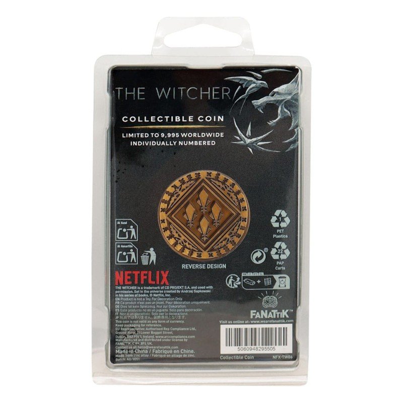 The Witcher pièce de collection Toss a Coin to Your Witcher Limited Edition | 5060948295505