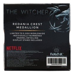 The Witcher médaillon Redania Crest Limited Edition | 5060948295567
