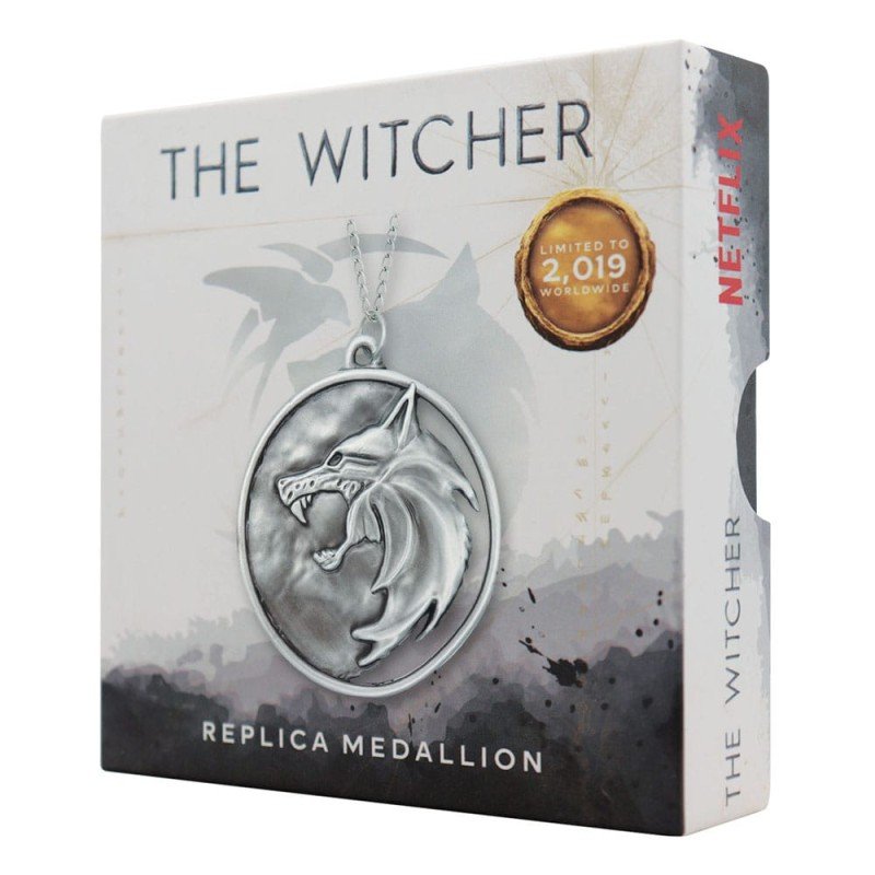 The Witcher réplique 1/1 Collier Geralt´s Medallion | 5060948295789