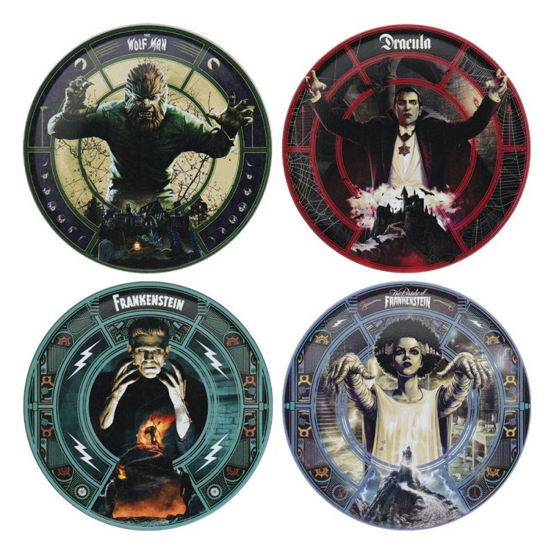 Universal Monsters pack 4 sous-verres | 5060948298162