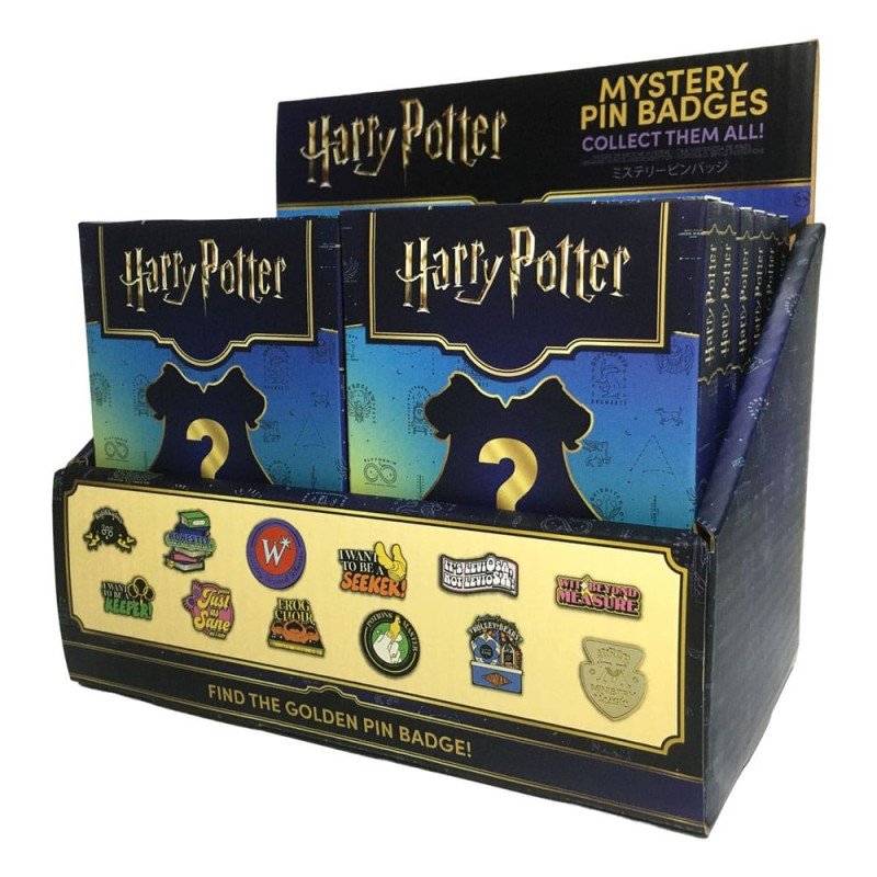 Harry Potter présentoir Pin's Mystery Pin Badge (12) | 5060948298926