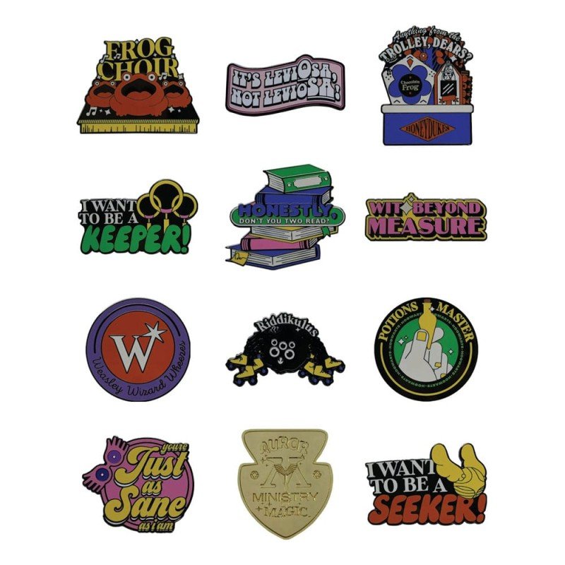 Harry Potter présentoir Pin's Mystery Pin Badge (12) | 5060948298926