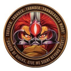 Cosmocats pièce de collection Lion-O 40th Anniversary Limited Edition 