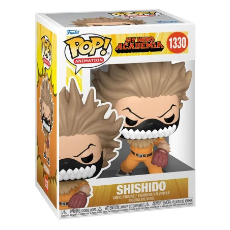 My Hero Academia-figuur Funko POP! Captain Shishido Vinyl Animatie (Honkbal) 9 cm | 889698706117