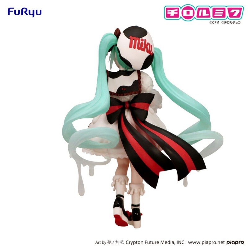 Hatsune Miku x Tirol Choco statuette PVC Trio-Try-iT Hatsune Miku Milk Ver. 18 cm | 4571623508458